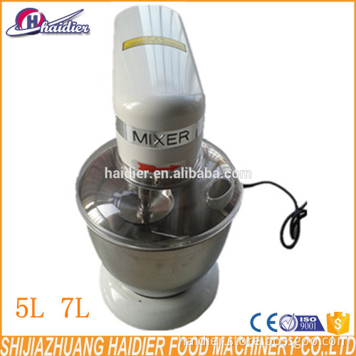 5l bowl bread dough mixer and spirial mixer